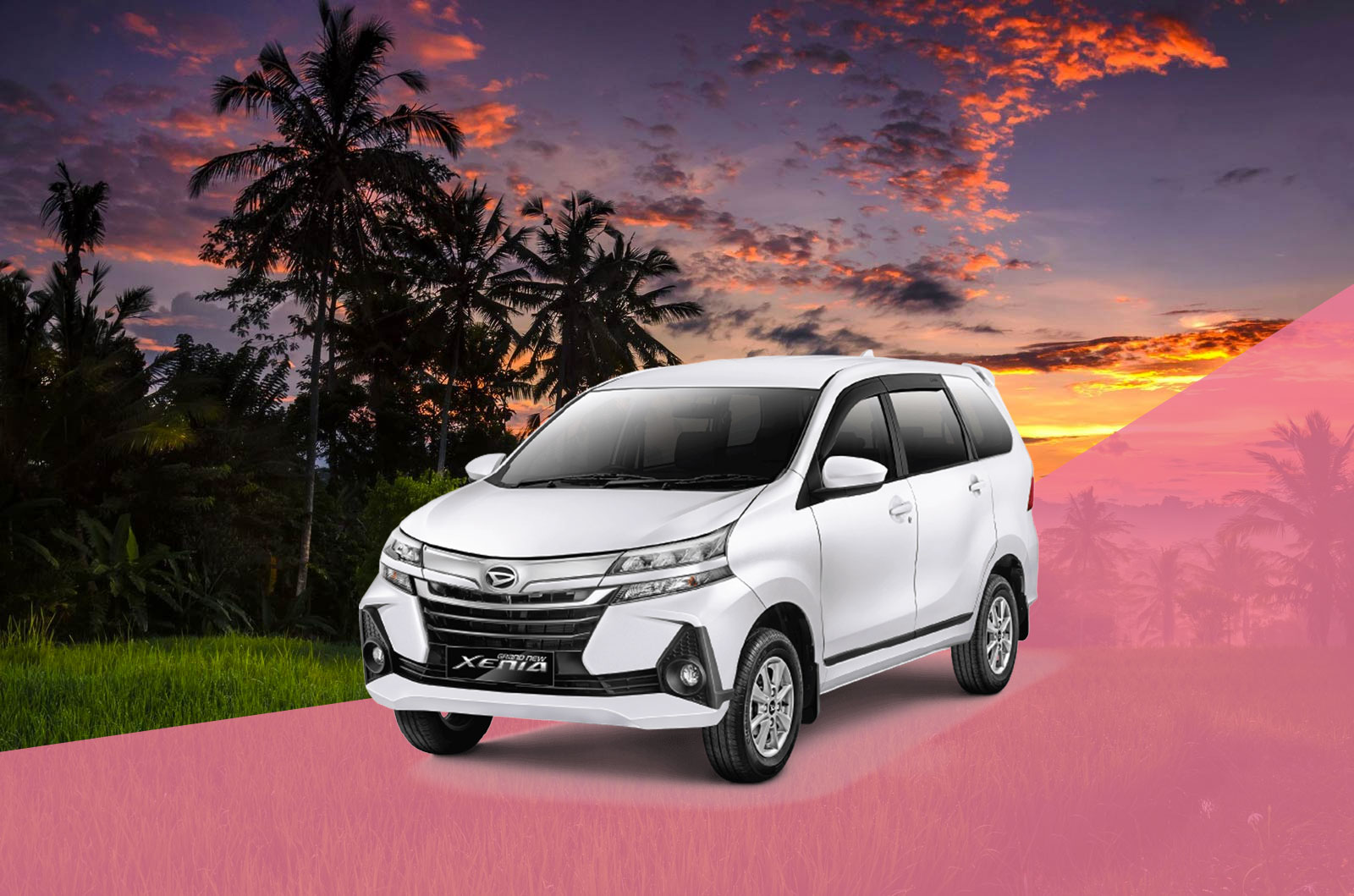 Bali Bubs delivery vehicle loaded with baby equipment